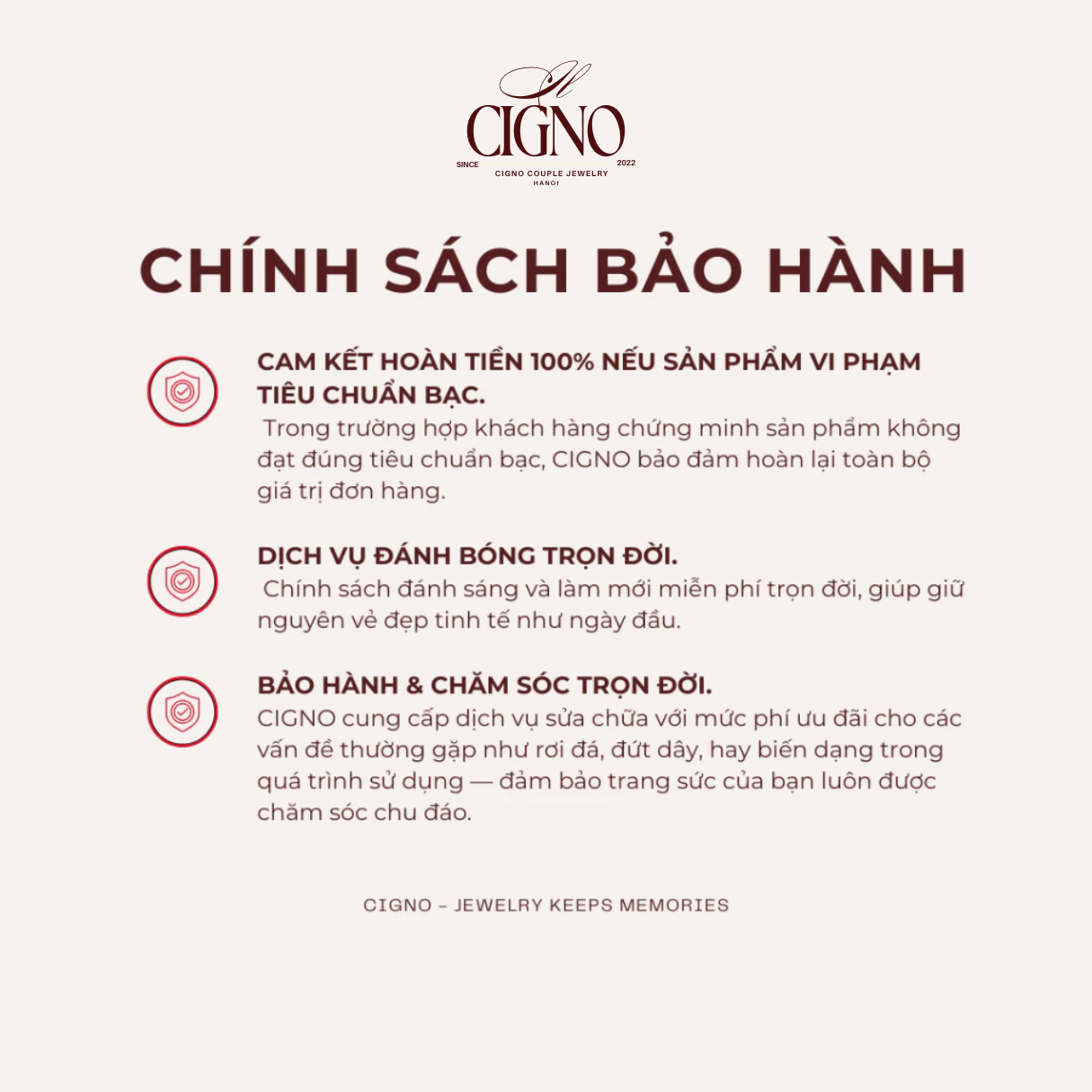 Nhẫn đôi Bạc 925 phủ Bạch kim cao cấp QUERENCIA CIGNO - Ảnh 7