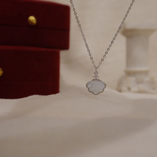 Alternative view of Dây chuyền Melody - Aquamarine Realm Collection CIGNO