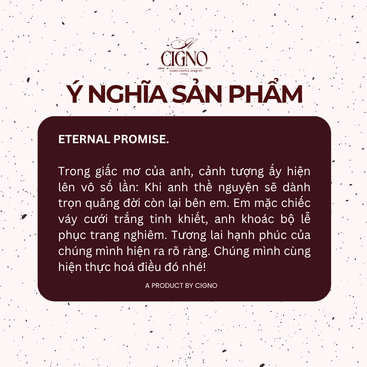 Nhẫn đôi Bạc 925 phủ Bạch kim cao cấp Boundless – Eternal Promise Collection by CIGNO - Ảnh 3